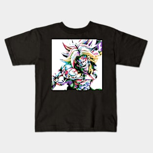 crazy broly Kids T-Shirt